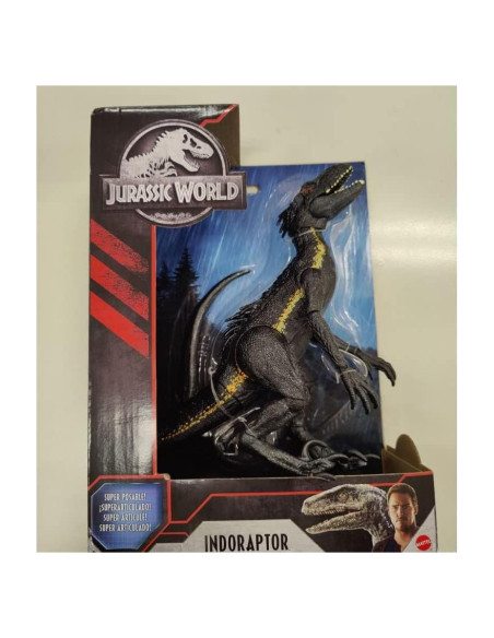 Figura Posable Indoraptor Jurassic World 12 cm Mattel