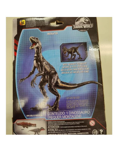 Figura Posable Indoraptor Jurassic World 12 cm Mattel