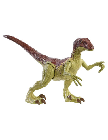 Jurassic World Figura Velociraptor Mattel 12 cm Juntas Móviles