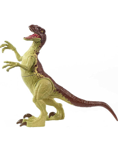 Jurassic World Figura Velociraptor Mattel 12 cm Juntas Móviles