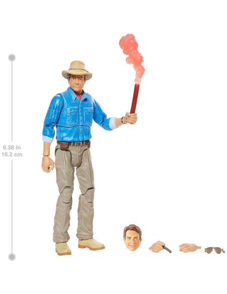 Figura Dr. Alan Grant Mattel Jurassic World 15.2 cm