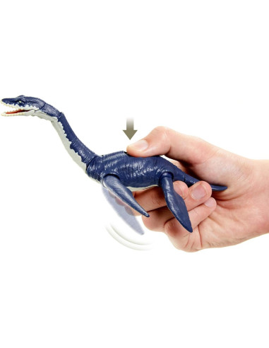 Figura de Acción Plesiosaurus Mattel Savage Strike 5.5 cm