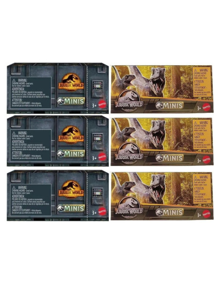 Jurassic World Dominion Dinos Minis Sorpresa Set 6 Piezas