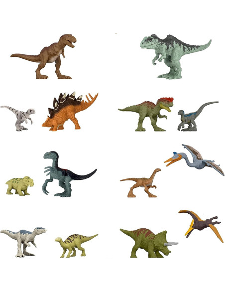 Jurassic World Dominion Dinos Minis Sorpresa Set 6 Piezas