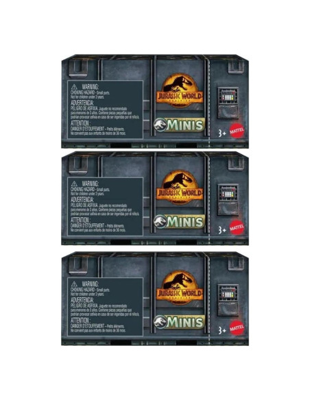 Paquete Sorpresa Minis Jurassic World Dominion - Mattel (3 Unidades)