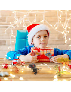 6 Juguetes de Dinosaurios para Dedos - Ledorr - Diversión Segura 2