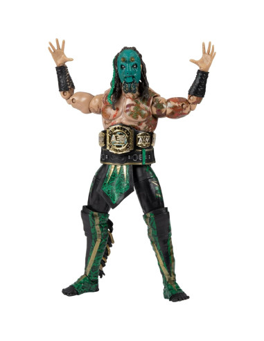 Figuras AEW Jurassic Express - Luchasaurus y Jungle Boy