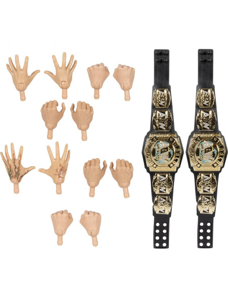 Figuras AEW Jurassic Express - Luchasaurus y Jungle Boy