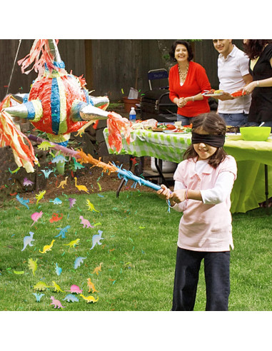 48 Piezas Figuras de Dinosaurios Brillantes AugToy