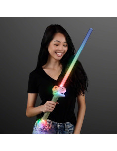 Espada LED Dinosaurio T-Rex 76.2 cm FlashingBlinkyLights 2