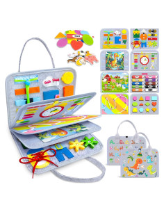 Tablero Ocupado Montessori Exorany 8 Páginas Actividades