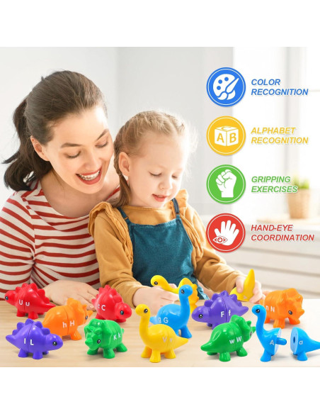 Juego Educativo de Emparejamiento de Letras Ganaj 26 Piezas