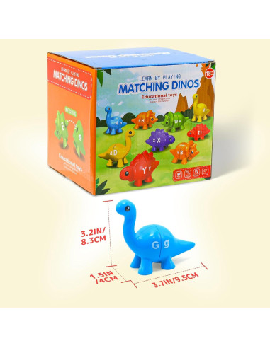 Juego Educativo de Emparejamiento de Letras Ganaj 26 Piezas