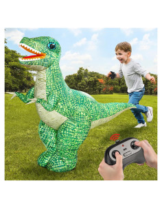 Juguete Inflable Dinosaurio Control Remoto 2.4GHz Jovow 99cm