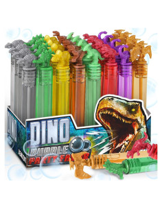Varitas de Burbujas de Dinosaurio MAPIXO - Paquete de 32 Mini Juguetes