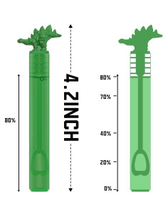 Varitas de Burbujas de Dinosaurio MAPIXO - Paquete de 32 Mini Juguetes 2