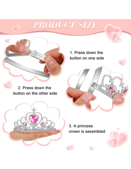 Set de Joyería de Princesa Yingzhao 96 Piezas para Niñas