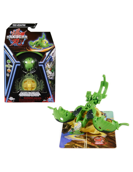 Bakugan Ataque Especial Ventri - Figura Coleccionable 8.89cm