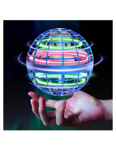 Bola Orbital Voladora Tikduck Azul Mini Drone Controlado