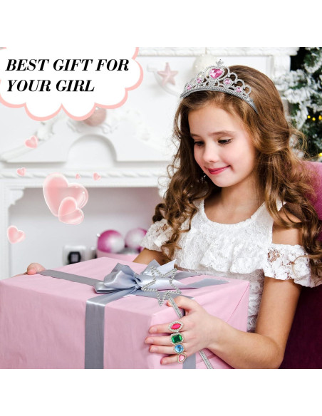 Set de Joyería de Princesa Yingzhao 96 Piezas para Niñas