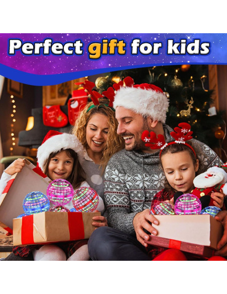 Bola Orbital Voladora Tikduck Azul Mini Drone Controlado