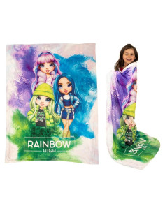 Throw Franco Rainbow High 116x152 cm Suave Micro Raschel