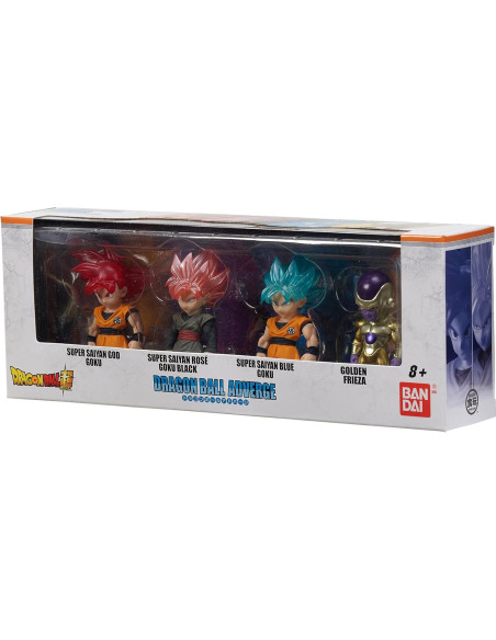 Conjunto Figuras Dragon Ball Super Bandai Caja 1 4 Piezas