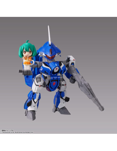 Figura Tiny Session Macross F VF-25G Valkyrie Bandai