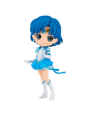 Figura Q Posket Sailor Mercury Eterna - Bandai 13.97 cm