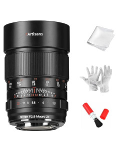 Lente Macro 7ARTISANS 60mm F2.8 2X para Canon RF