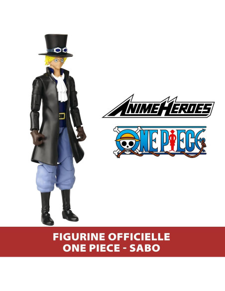 Figura Articulada Sabo 17 cm Bandai One Piece Juguete 4+
