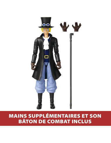 Figura Articulada Sabo 17 cm Bandai One Piece Juguete 4+
