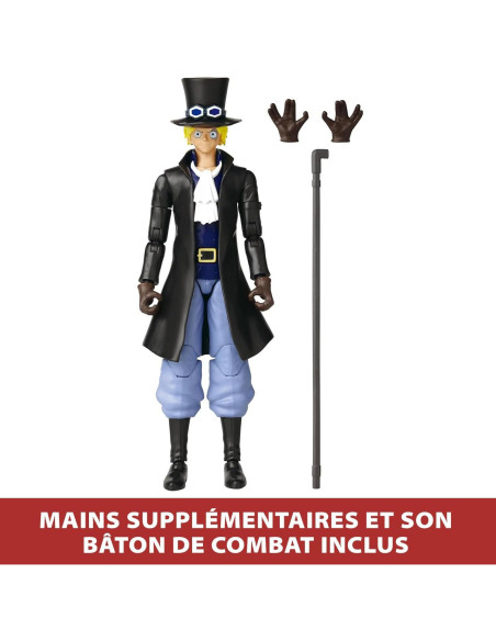 Figura Articulada Sabo 17 cm Bandai One Piece Juguete 4+