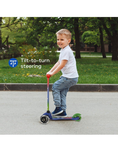 Scooter Voyager PJ Masks 3 Ruedas Iluminadas 2,08 kg