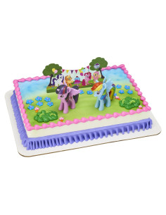 Adorno para Pastel DecoPac Mi Pequeño Pony 3 Piezas