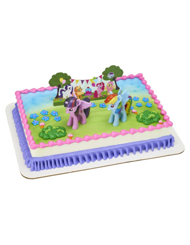 Adorno para Pastel DecoPac Mi Pequeño Pony 3 Piezas