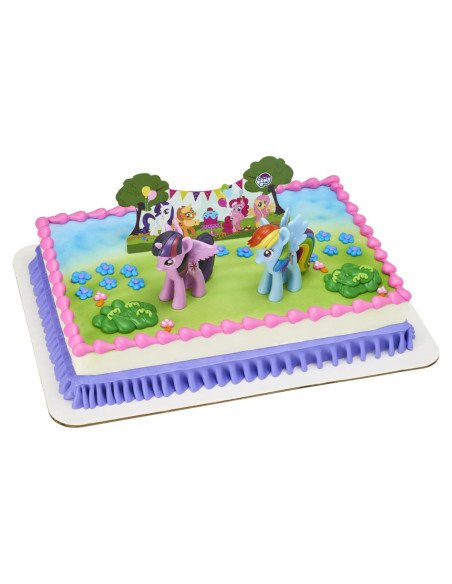 Adorno para Pastel DecoPac Mi Pequeño Pony 3 Piezas