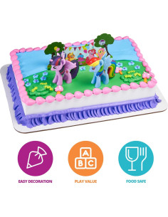 Adorno para Pastel DecoPac Mi Pequeño Pony 3 Piezas 2