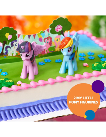 Adorno para Pastel DecoPac Mi Pequeño Pony 3 Piezas