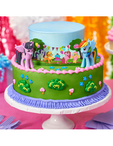 Adorno para Pastel DecoPac Mi Pequeño Pony 3 Piezas