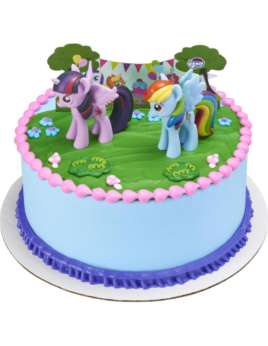 Adorno para Pastel DecoPac Mi Pequeño Pony 3 Piezas