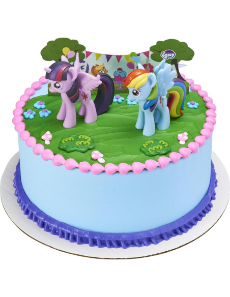 Adorno para Pastel DecoPac Mi Pequeño Pony 3 Piezas