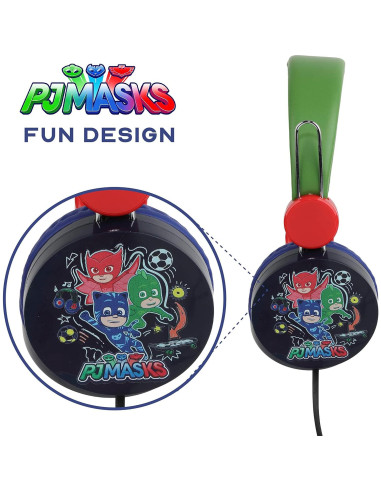 Auriculares PJ Masks Sakar HP1-01057 | Sonido Seguro