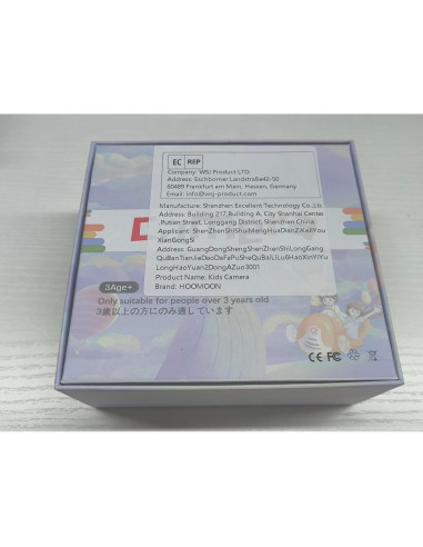 Cámara Infantil Digital HOOMOON 1080P con Tarjeta SD 32GB