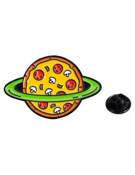 Insignia de Cohete Pizza Planet KILIPOL - Pin de Esmalte Duradero
