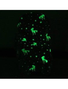 Manta Unicornio SALIMAH 127x152 cm Brilla en la Oscuridad 2