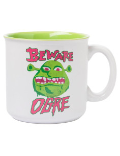 Taza Cerámica Silver Buffalo Shrek Cuidado Ogre 591 ml