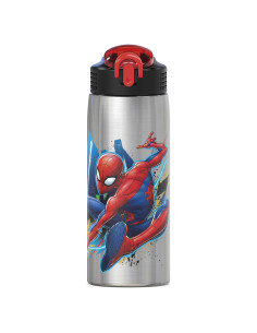 Botella de Agua Inoxidable 27oz Zak Spider-Man con Popote