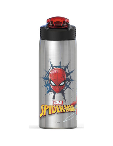Botella de Agua Inoxidable 27oz Zak Spider-Man con Popote