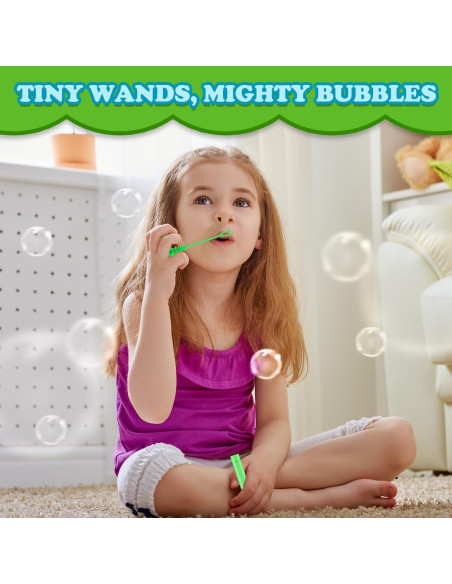 Paquete de 20 Varitas de Burbujas Donut Leetous - Suministros de Fiesta